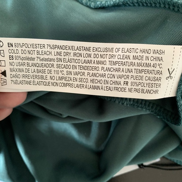 Teal Stretchy Velvet Sleeveless Mini Dress from Forever 21 NWOT - Picture 8 of 9